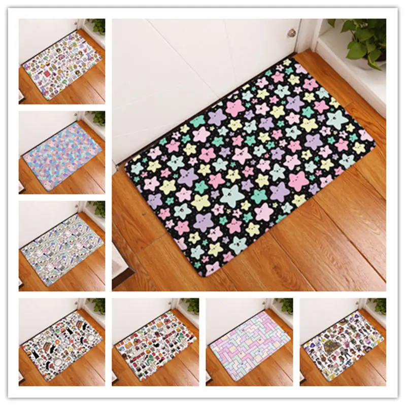 Декоративный Противоскользящий коврик для ванной в стиле супер герой|Коврик| |