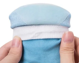 Носки на пятке синего цвета olou гелевые носки увлажняющие гель содержащие спа