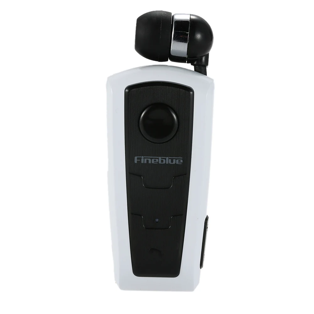 Белый Горячие настоящие Fineblue F910 Беспроводной Bluetooth наушники гарнитура наушники-вкладыши виброзвонок носить клип Bluetooth наушники для телефона - Цвет: Белый