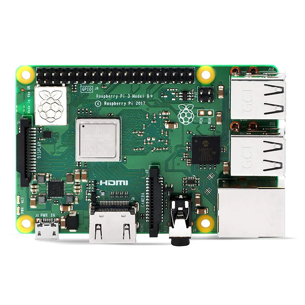 Raspberry Pi 3 Model B+ 3B Plus Raspberry Pi Модель 3 B+ с WiFi и Bluetooth+ охлаждающий вентилятор+ радиаторы