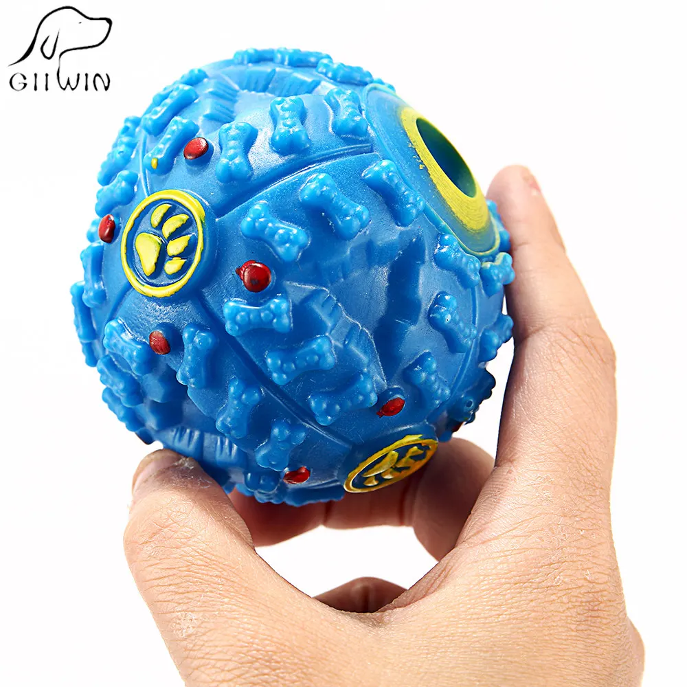 Интерактивный жевательный мяч для собак HACHIKITTY игрушки с пищалкой лучшие