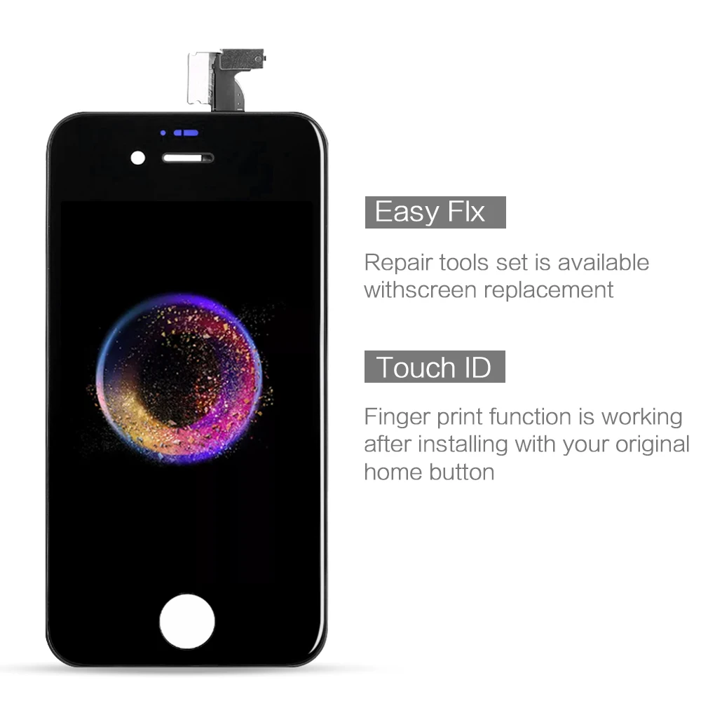 Класс AAA + ЖК экран для iPhone 6 4S 4 Замена экрана дисплей хорошее 3D качество