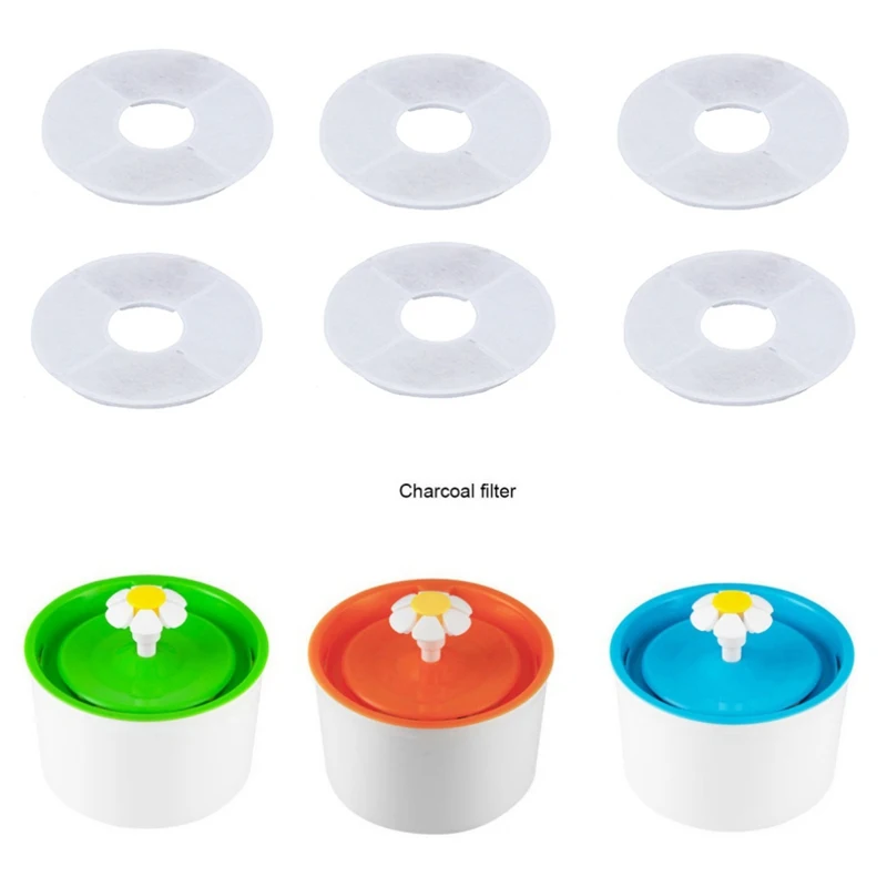 Фильтр фонтанный с активированным углем для домашних животных 6