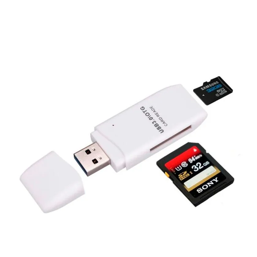 Лучшая Цена Мини 5 Гбит/с супер скорость USB 3 0 Micro SD/SDXC TF кардридер адаптер оптовая