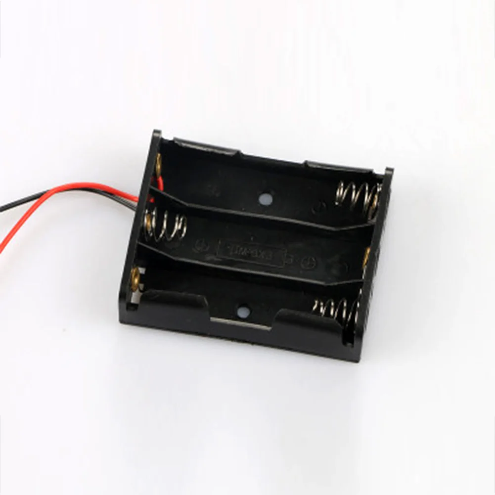 5 шт. пластиковый ящик для хранения батареи держатель 3 X AA 3xAA 4 V с Проводным