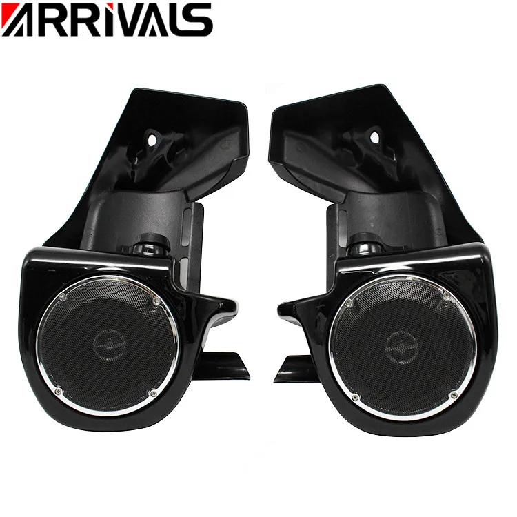 

Motorcycle Lower Vented Leg Fairing Glove Speaker For Harley Touring Road King Street Electra Glide 1997-2013