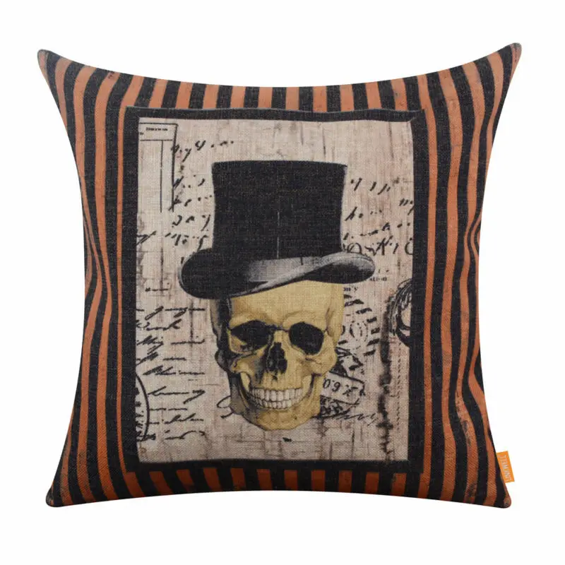 LINKWELL 45x45 см день Хэллоуина страшный череп мексиканский мертвецов декор дома