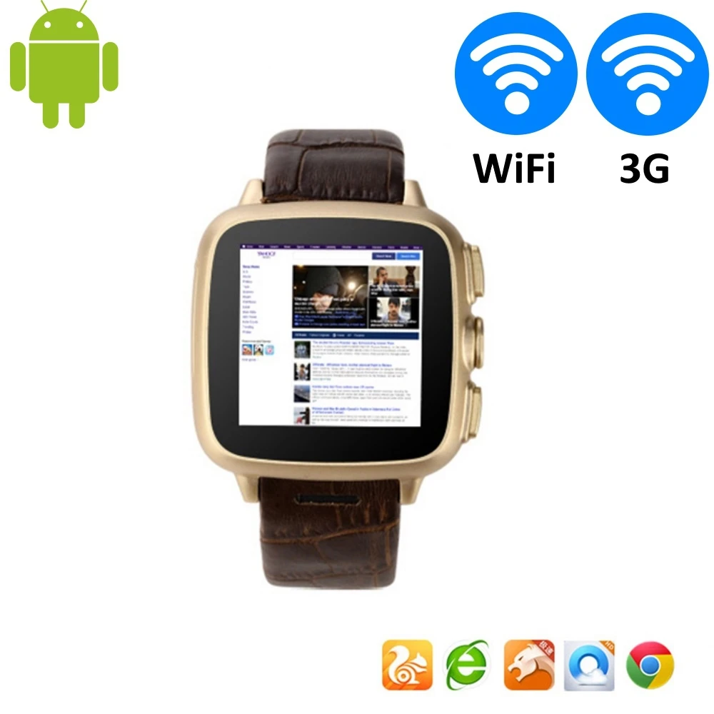 Android смарт часы телефон GPS WI FI Часы шагомер Поддержка sim карты sd bluetooth