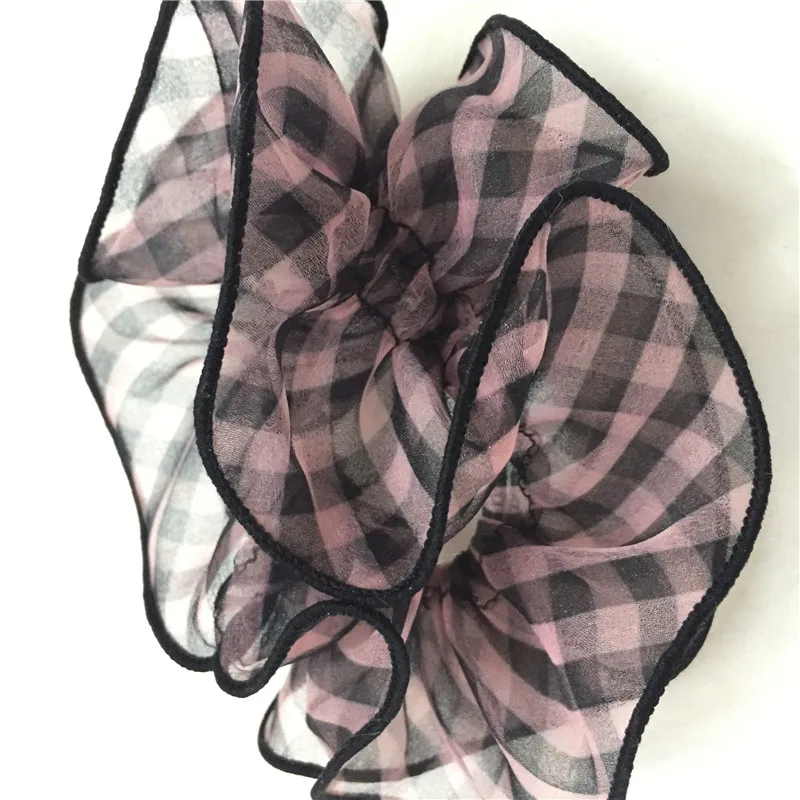 New arrival Fashion women lovely NEW organza Hair bands cute hair scrunchies girl's Tie Accessories Ponytail Holder 2019 |