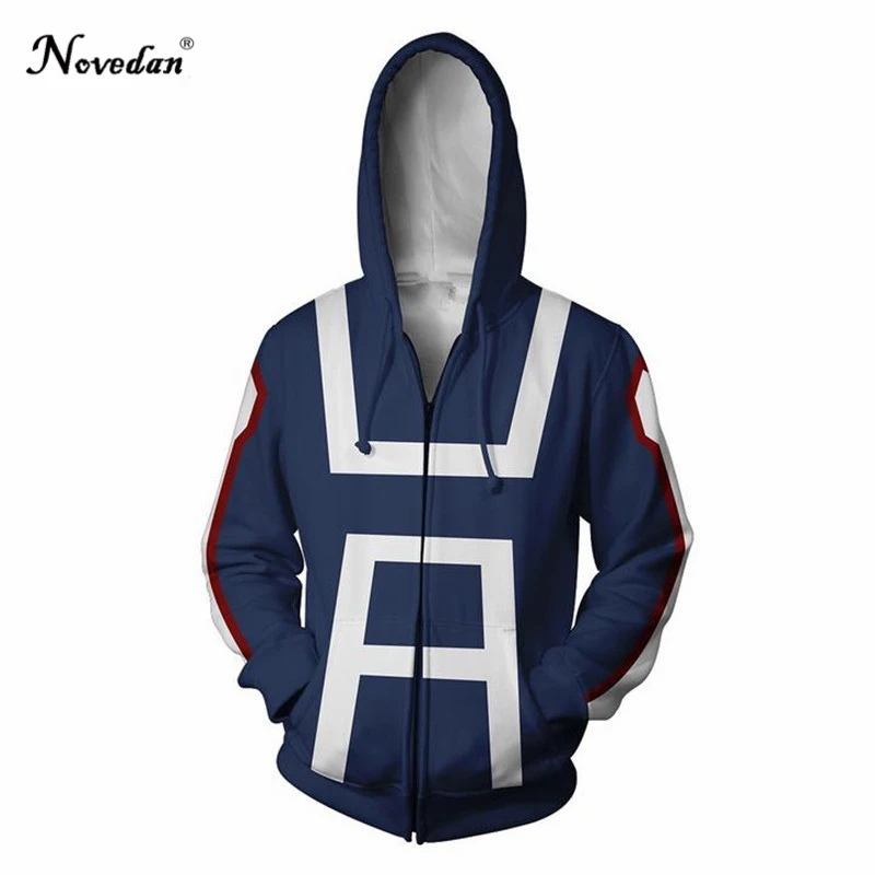 Толстовка с капюшоном с героями мультфильма «My Hero Academy» izku Midoriya Shouto Todoroki Boku No Hero Academy»; костюм для косплея; толстовка; куртка Bakugou Katsuki - Color: Style 1