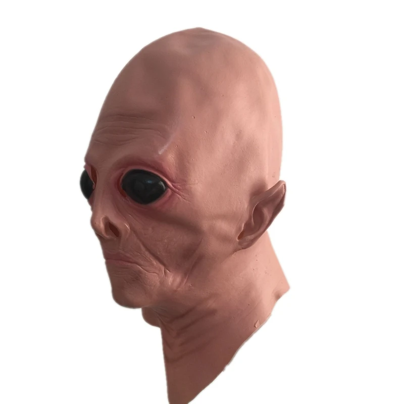 Реалистичные наземные и латексные маски для взрослых НЛО инопланетянин полный