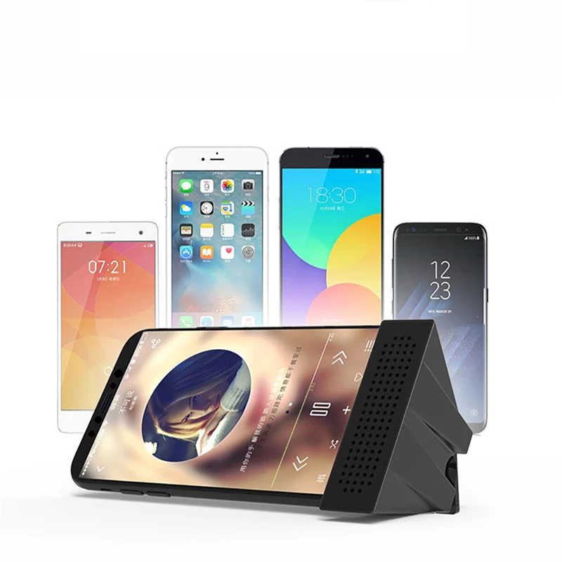 Wolfsay портативный громкоговоритель держатель телефона для iPhone samsung huawei Xiaomi Oneplus музыкальный усилитель звука ABS подставка для телефона кронштейн
