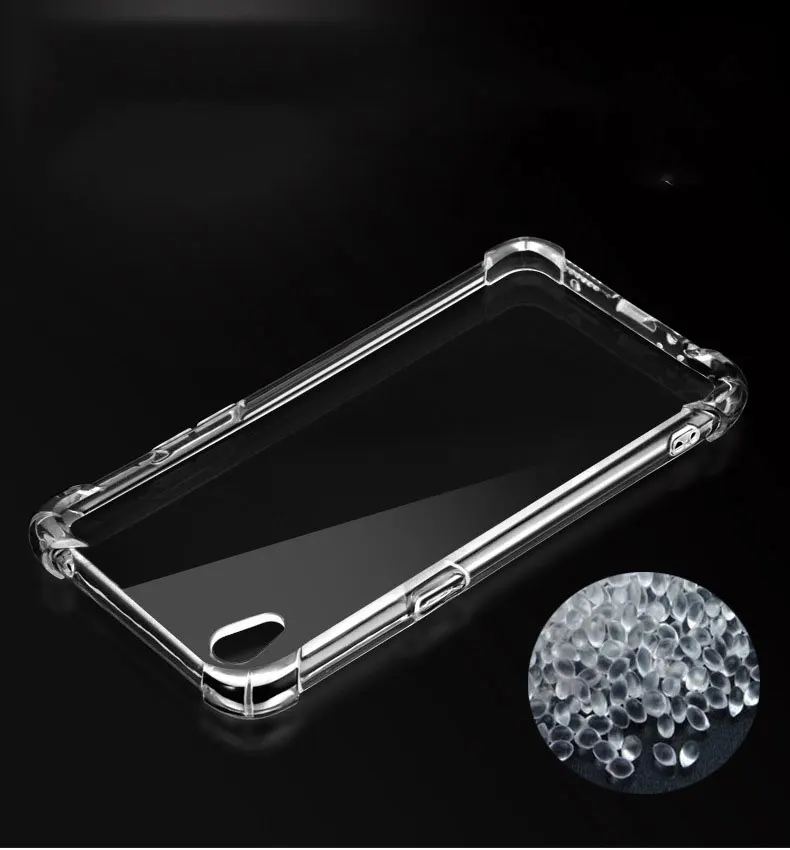 Funda прозрачный противоударный силиконовый чехол для iPhone 11 pro x xs max xr 6s 6 7 8 Plus чехол 360 прозрачный защитный чехол
