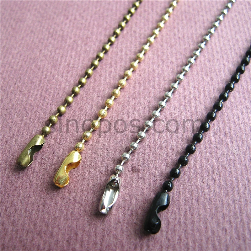 Металлическая шаровая цепь 12 см стальной Завязывающийся безопасный галстук