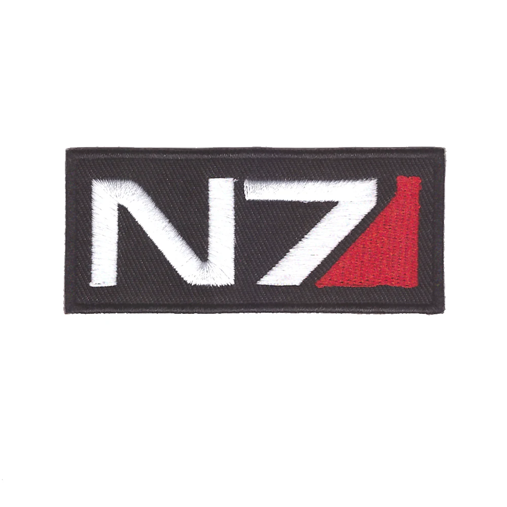 Mass Effect игра N7 Тактический Ops нашивка с вышитым логотипом новый неиспользованный