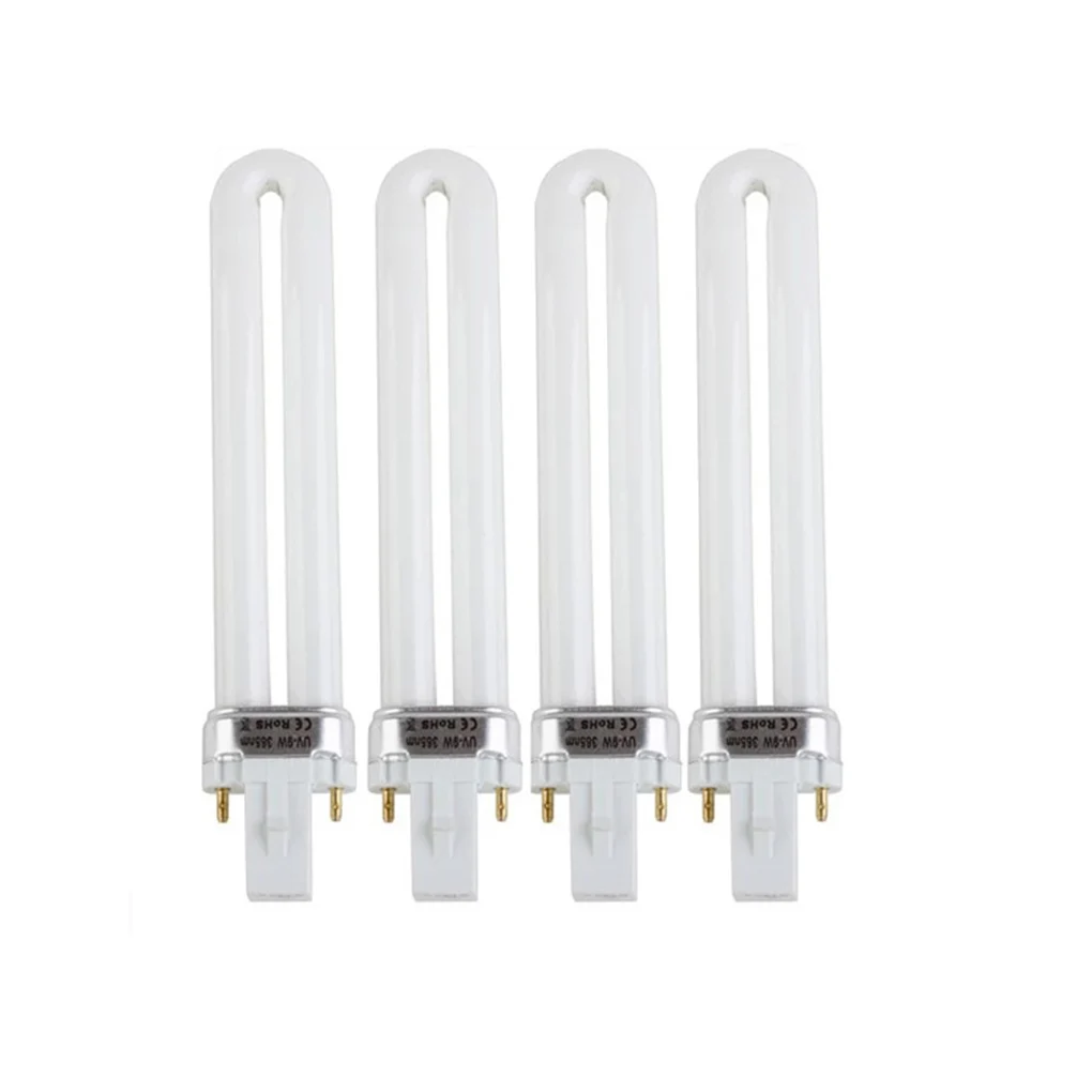 Лампа U образная для дизайна ногтей 4 шт./компл. 9 Вт|lamp bulb|lamp tubelight tube |