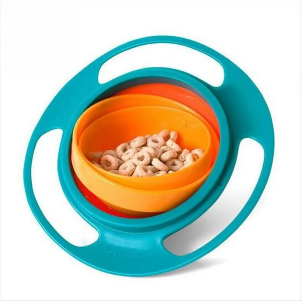 1 шт. детская посуда миска без проливания игрушечные блюда универсальная 360