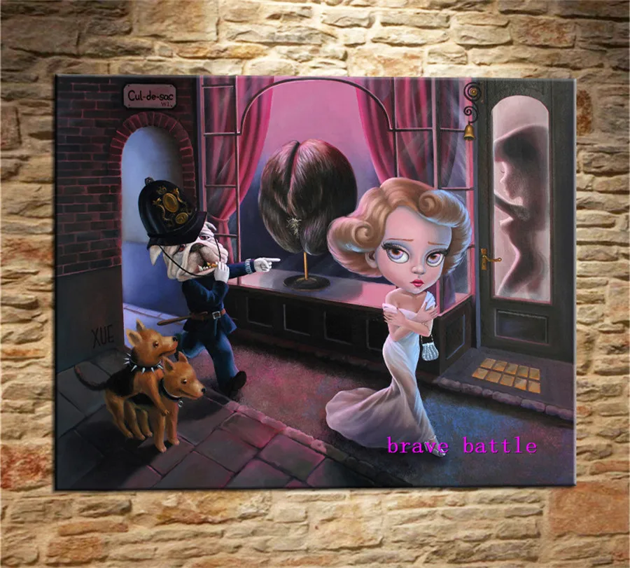 Mark Ryden детский необычный холст для живописи Тёмный мир гостиная спальня домашний