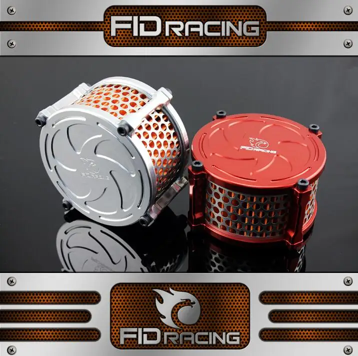 1/5 rc car gas FID big volume alloy air filter aerofilter AL6061-T6 filtro de ar for Losi 5ive-t | Игрушки и хобби