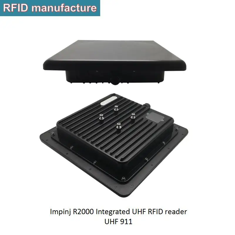 TCP/IP Wg/RS232 interface 1-20M Impinj r2000 chip integrated uhf rfid reader 865~868Mhz902~928Mhz on waste garbage appication |