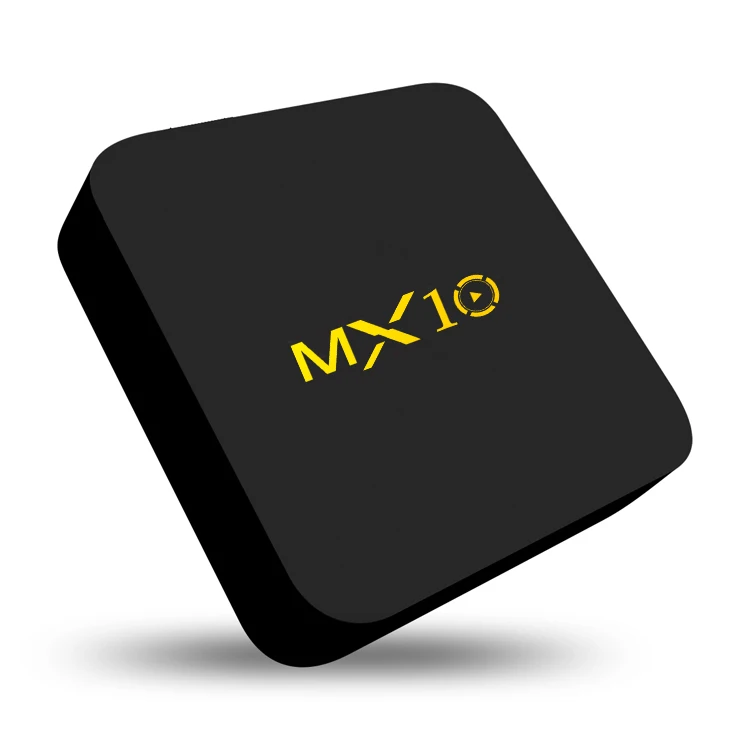MX10 Smart ТВ коробка Android 8 1 Rockchip DDR4 4 GB/32 GB IP Декодер каналов кабельного телевидения K