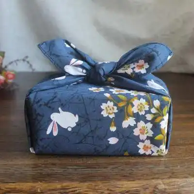 Япония Обернуть Ткань платок furoshiki хлопок /с принтом 52 см/много использования - Цвет: 5