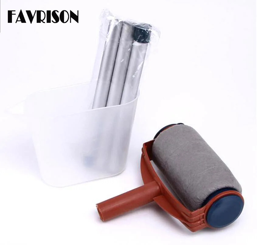 Новинка 1 набор многофункциональная Бытовая декоративная краска роликовая кисть