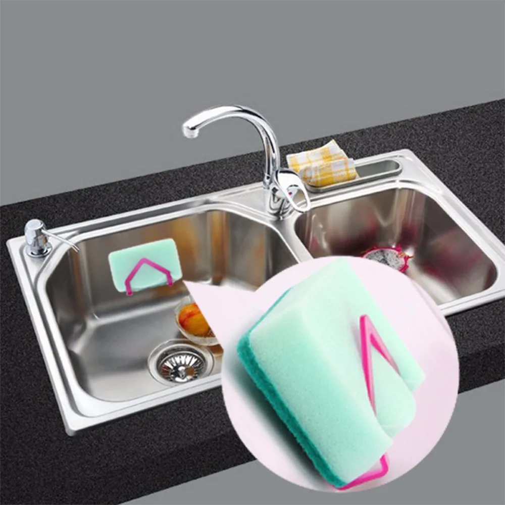 Useful Kitchen Organizer Storage Dish Cloth Sponge Holder Suction Cup Sink Washing | Дом и сад