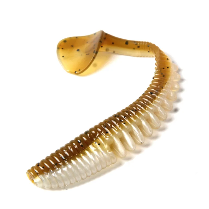 5 шт./лот приманка для рыбной ловли червь 10 см 5g Swimbaits силиконовая Мягкая карпа