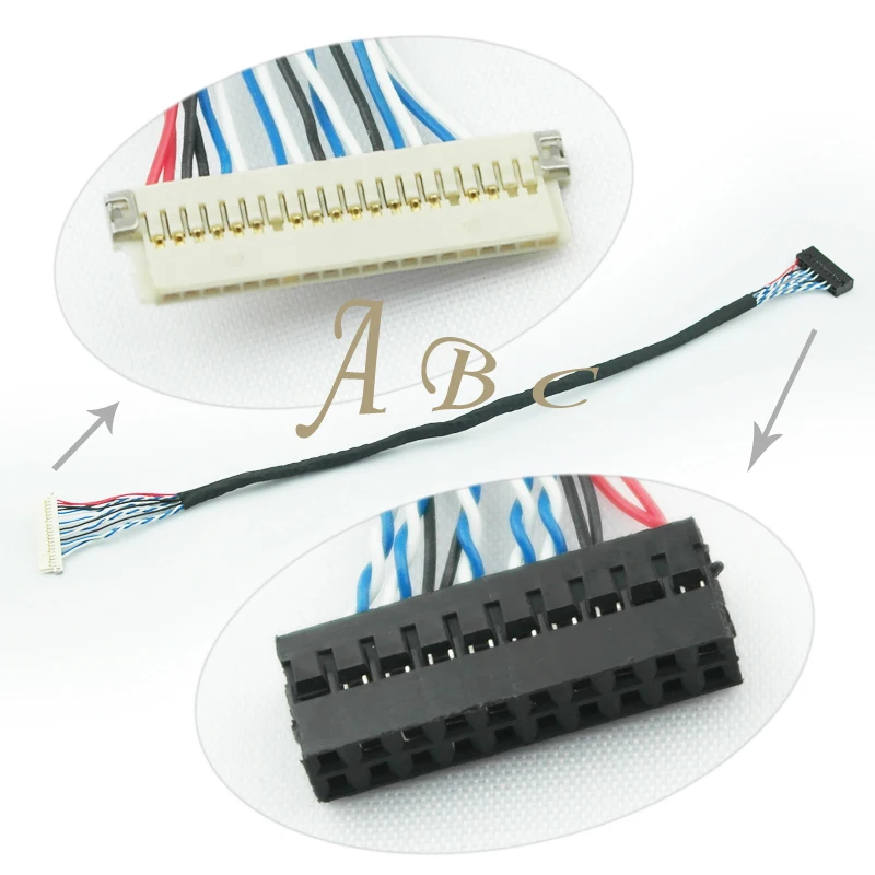 Оптовая продажа 10 штук HRS DF19KR-20P-1H DF19L-20P-1H 1 0 мм DF19-20P-S8 LVDS кабель для DF19 20 контактов