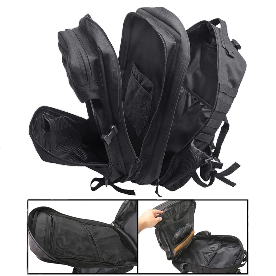 Уличный рюкзак 45л Военный Рюкзак Тактический штурмовой армейский