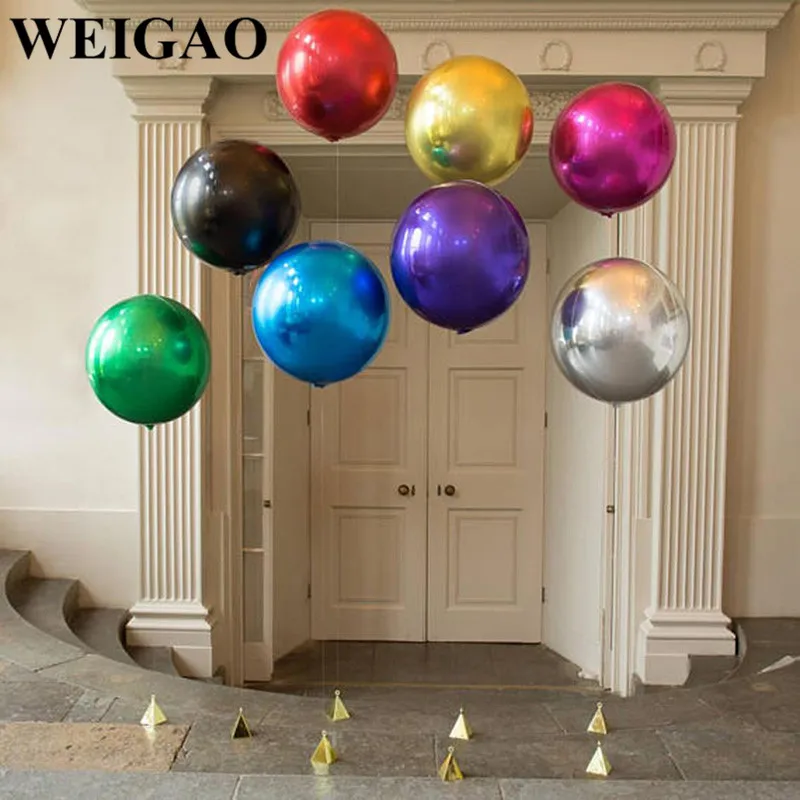 Воздушные шары из алюминиевой фольги WEIGAO 4D надувные воздушные с гелием свадебные