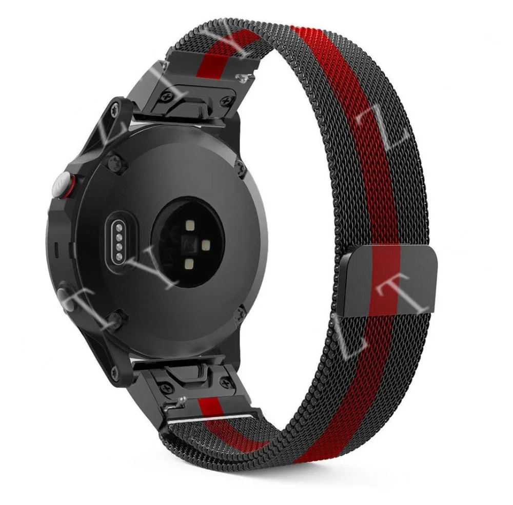 Milanese Loop часы Группа ремешок для Garmin Fenix 3 Quick Release Easy Fit металлический Нержавеющая сталь замена Браслет для Fenix 5X