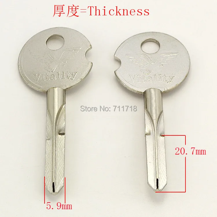 A074 правая канавка оптовая продажа слесарные замочные ключи латунные пустые для