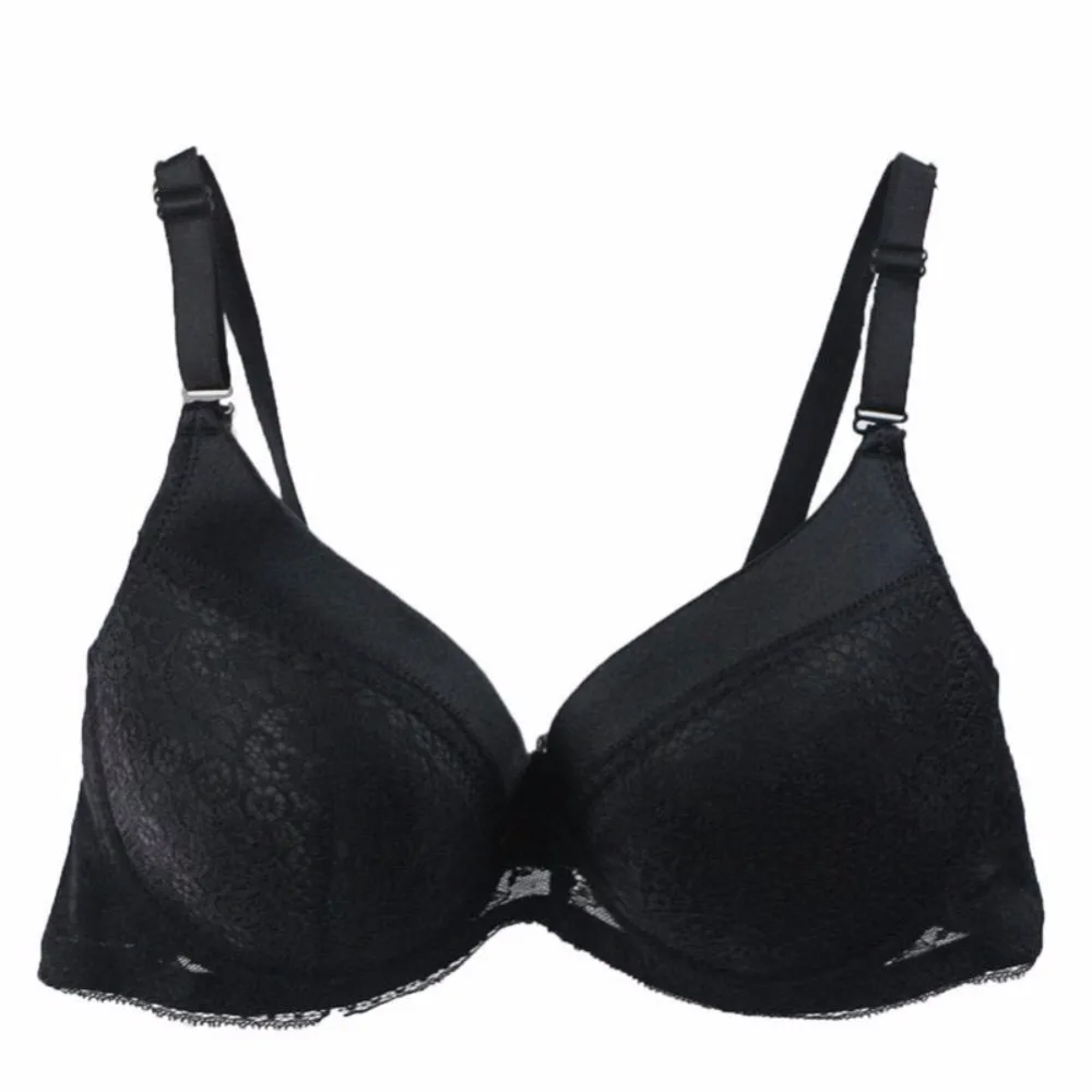 Женский кружевной бюстгальтер с чашкой пуш ап синего цвета|bra big size|bra bigbrassiere bra |