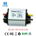 Понижающий преобразователь постоянного тока для автомобиля, 12 В в 9 в 2 А, водонепроницаемый адаптер для зарядки