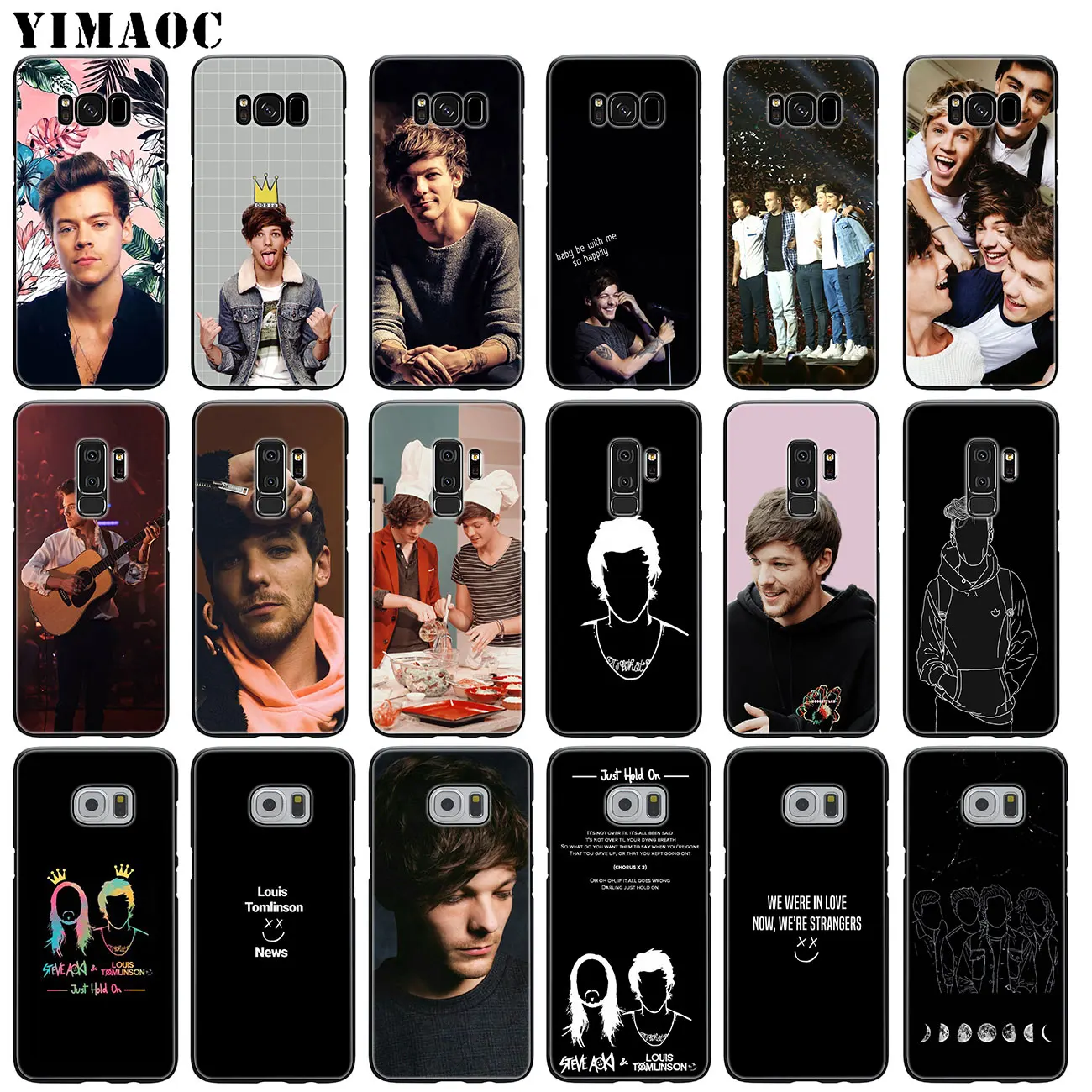 Мягкий силиконовый чехол для телефона YIMAOC One Direction Louis Tomlinson Samsung Galaxy S20 Ultra S10 Lite S9 S8