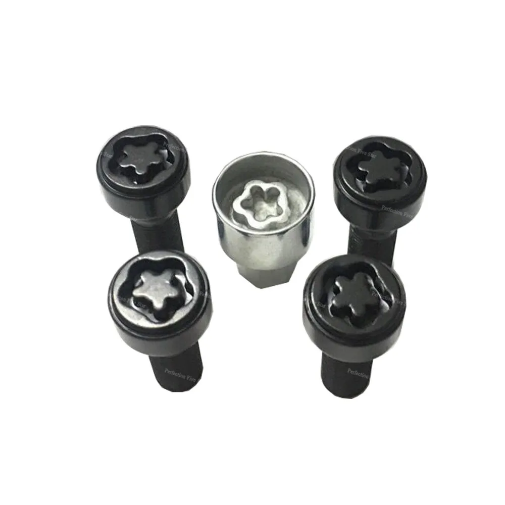 Новый набор M14x1.25 колесные болты замки 36136792851 для BMW X3 X5 X6 5 7 серии F20 F30 F10 G30 2010 2011 2012