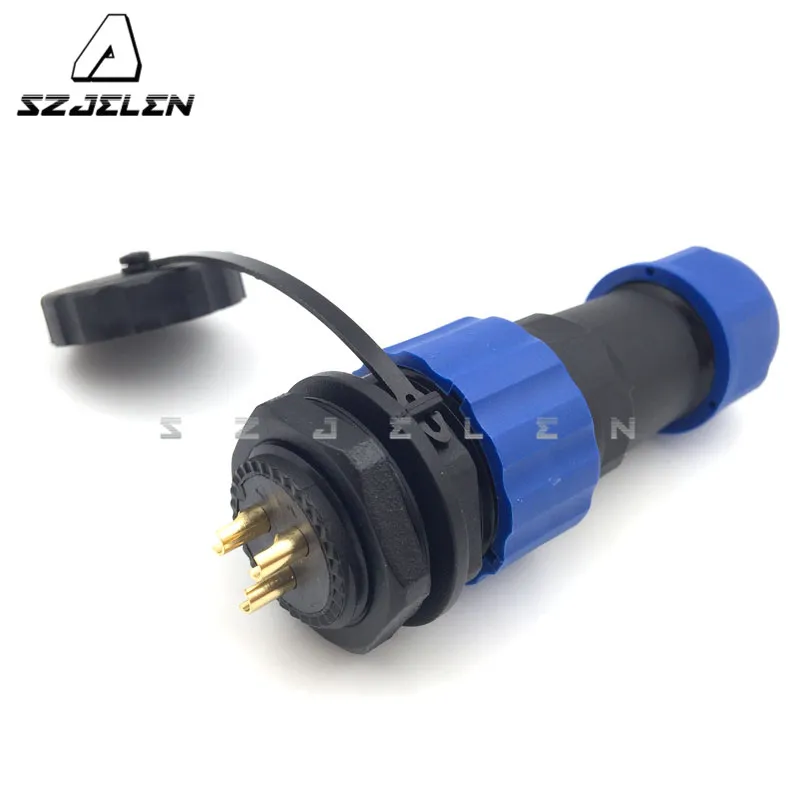 SD20TP ZM 3 контактный водонепроницаемый разъем светодиодного кабеля IP68