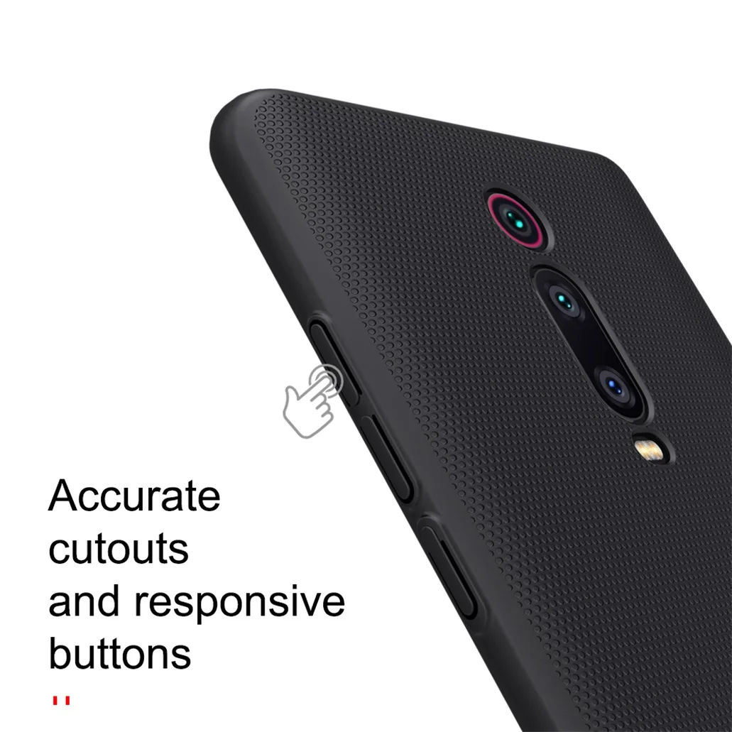 Xiaomi mi 9T красный Redmi K20 чехол mi 9T Pro чехол Nillkin Супер Матовый щит жесткая задняя панель из поликарбоната защитный чехол для телефона красный Redmi K20Pro
