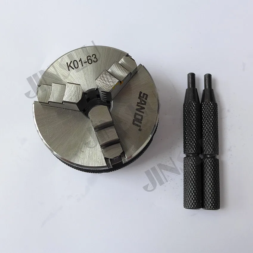 SANOU 3 кулачковый патрон токарный мини Карманный K01 63 M14 * 1 нить|3 jaw chuck|jaw chuck lathejaw |