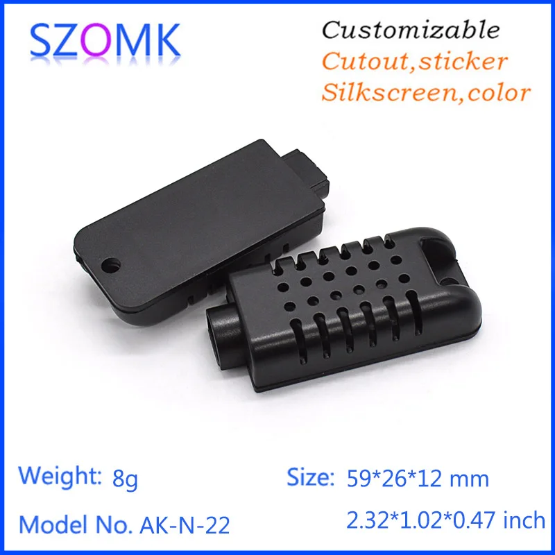 Небольшой пластиковый ящик сделай сам корпус с датчиком (50 шт.) 59*26*12 мм чехол из