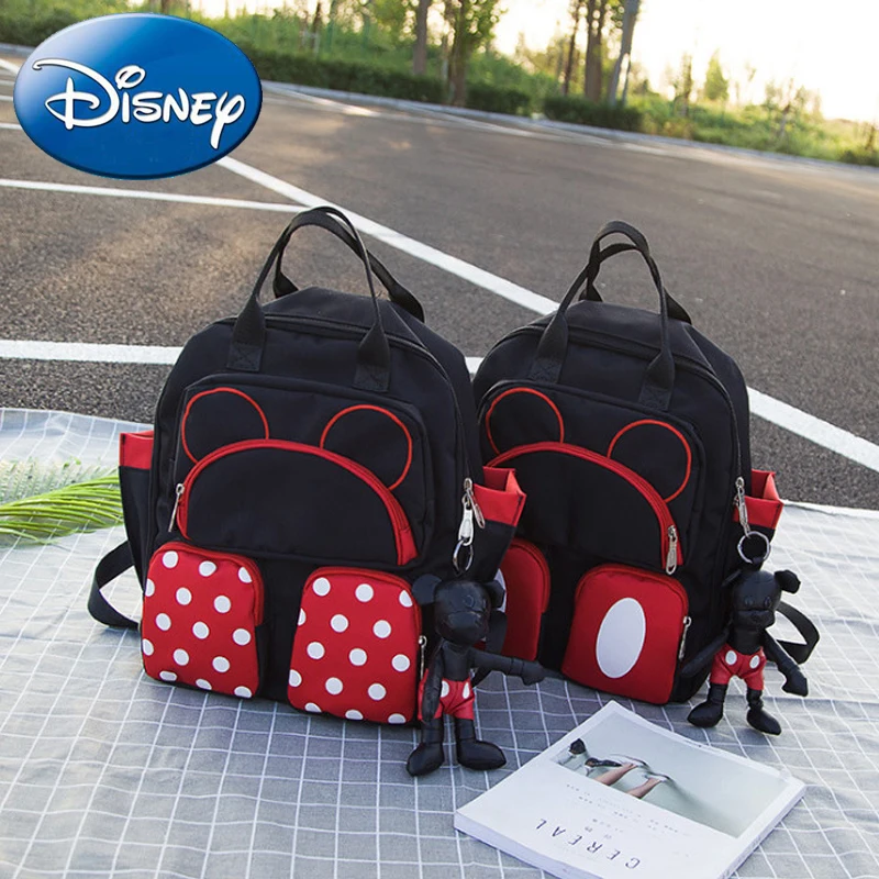 DISNEY новинка 2019 рюкзак для путешествий сумки подгузников с кольцом ключей