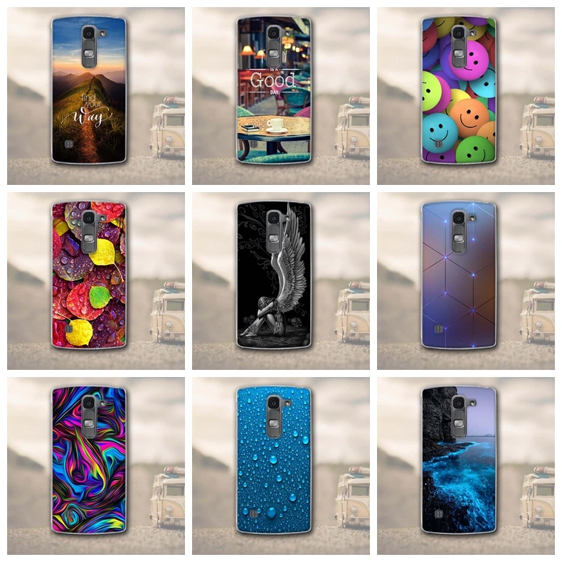 Чехол с рисунком для LG Spirit 4G LTE H420 H422 H440 C70, мягкий чехол из ТПУ для LG Spirit H420 H422, чехол для телефона, чехол для LG Spirit