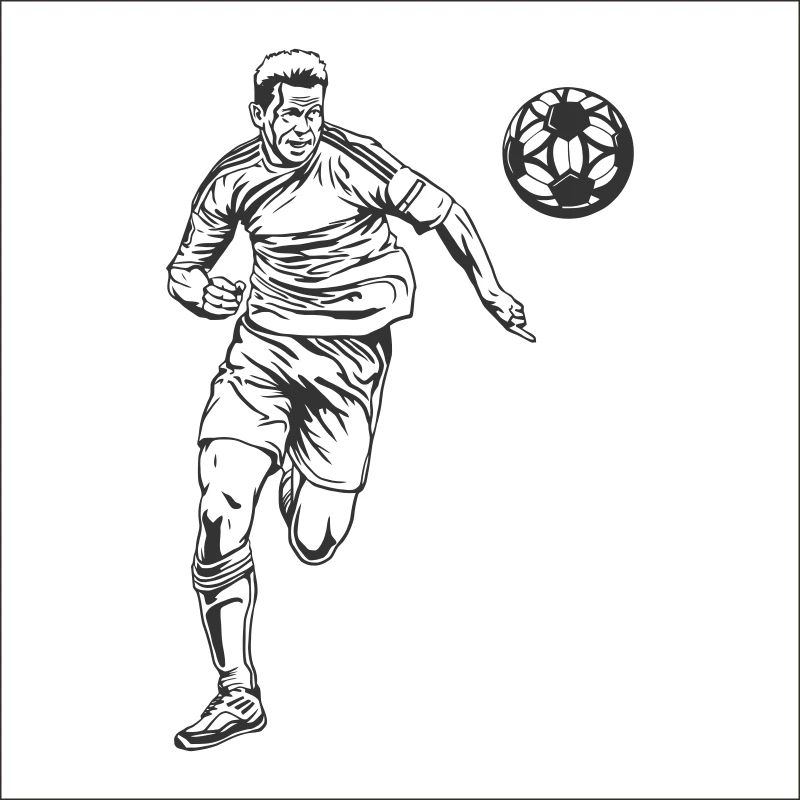 CHM Cristiano Ronaldo jugador de futbol etiqueta Deportes Futbol cascos ninos habitacion pegatinas la pared F747|Наклейки на стену| |