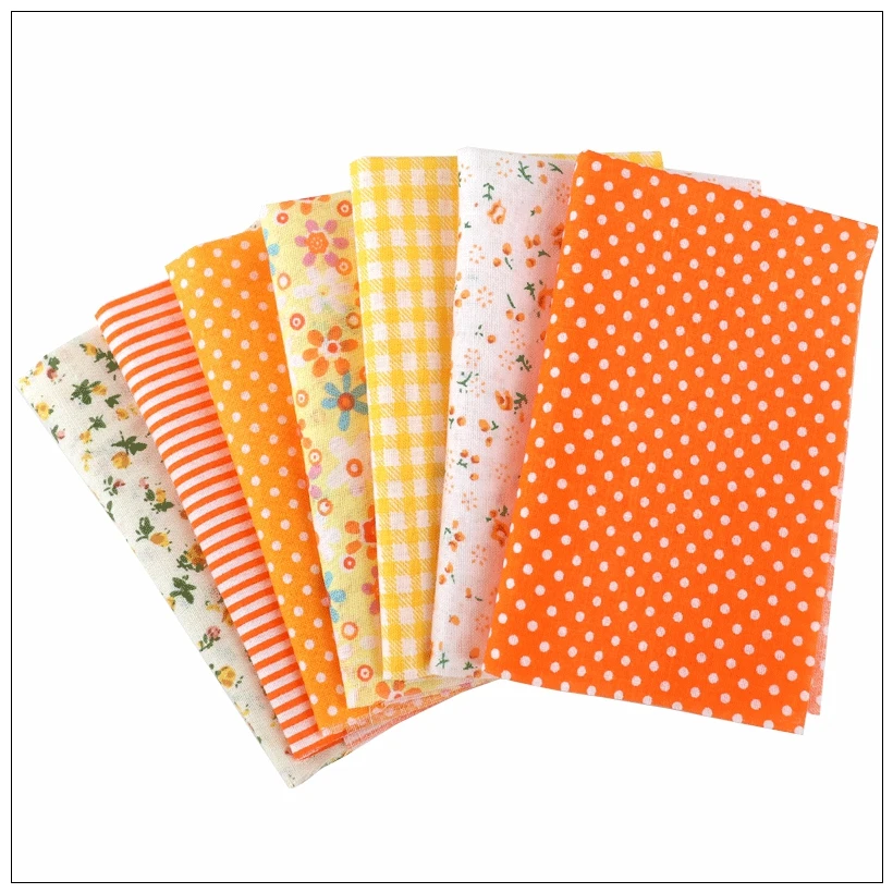 63Pcs/Lot, Cotton Plain Green Printed Quilted Fabrics Set,Textile Patchwork,Fabric for Sewing,Tissue,Cloth,Tilda50x50cm