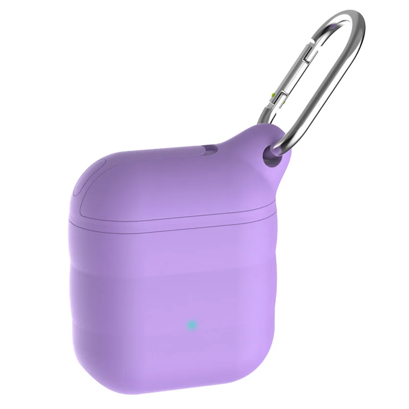 F40-No headphones Waterproof Case For Apple AirPods Cover For Waterproof Case Supports Wireless Charging AirPods Case Accessories - Цвет: F40-No headphones