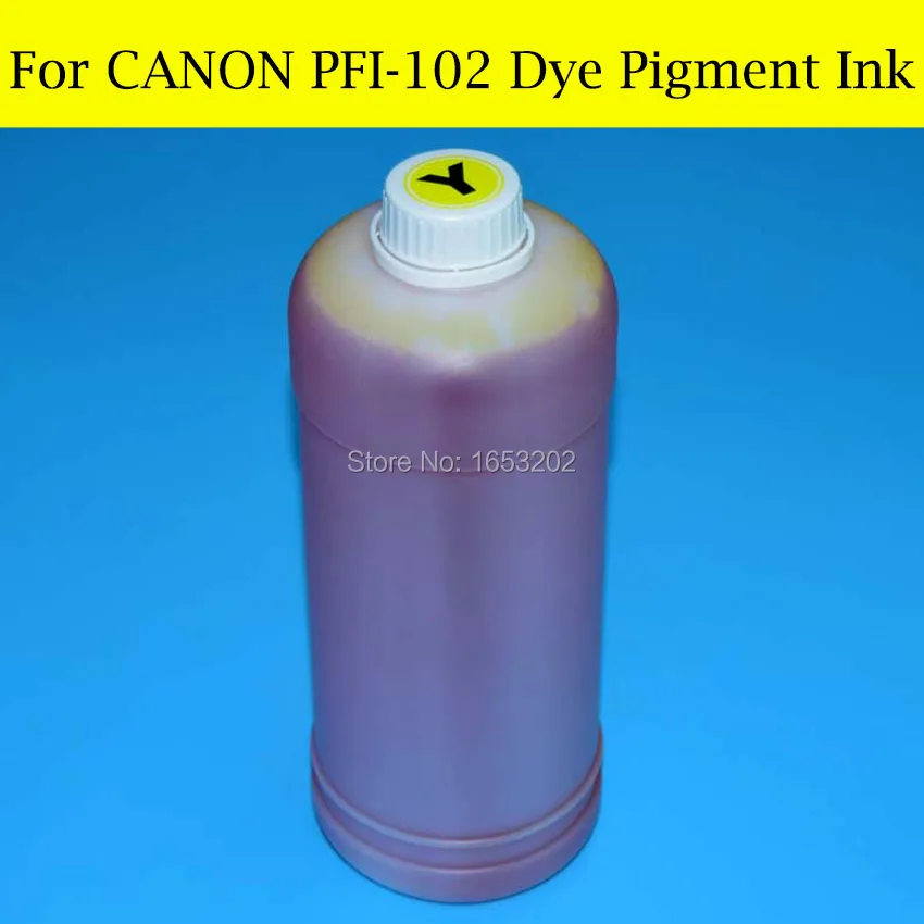 6L краситель/Пигментные чернила для Canon PFI102 104 iPF650 iPF655 iPF750 iPF755 iPF760 iPF765 iPF765MFP принтер