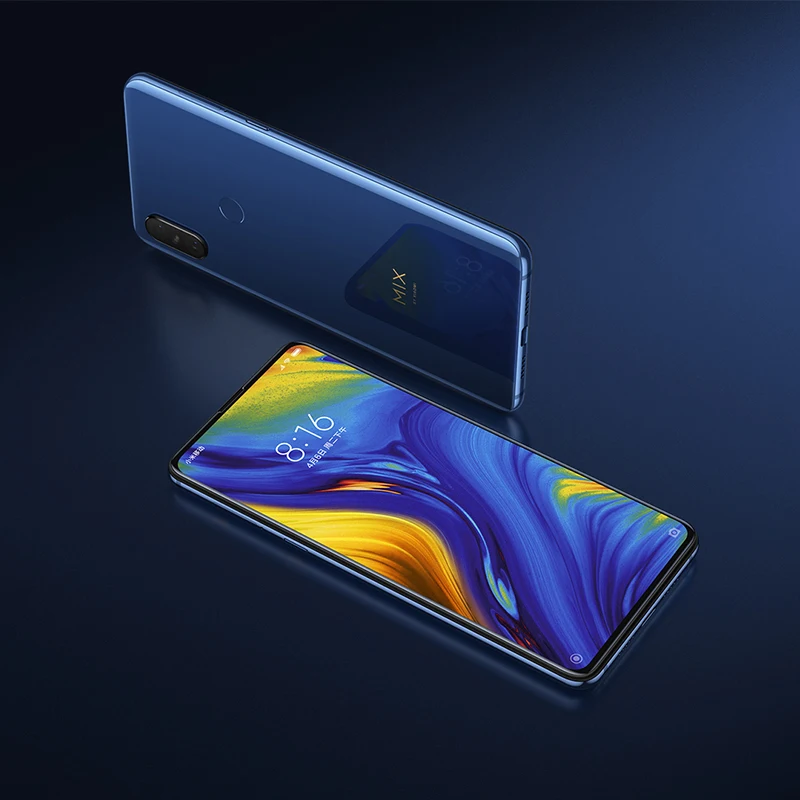 Бесплатная беспроводной зарядное устройство Xiaomi mi x 3 8 Гб 256 Snapdragon 845 Octa Core 6 39