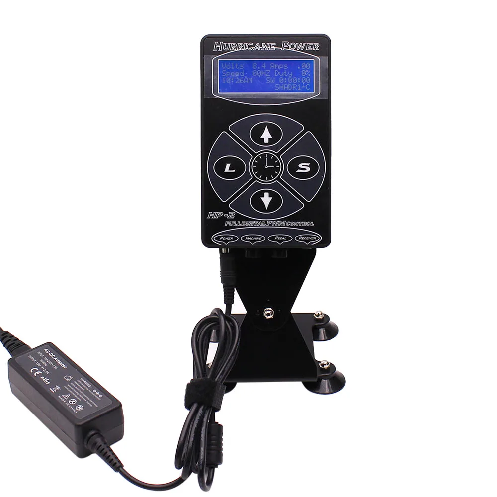 Hp-2 Hurricane Tattoo power supply Upgrade tattoo поставки машина для интеллектуального цифрового ЖК-макияжа двойной мощный пистолет для татуировок набор